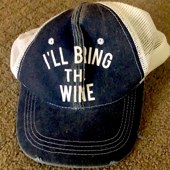 I’ll Bring the Wine baseball hat - Picture 1 of 2